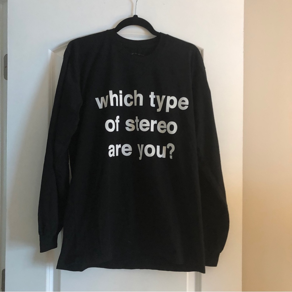 Andre 3000 Which Type of Stereo Are You? BLM long-sleeve T-shirt - size M